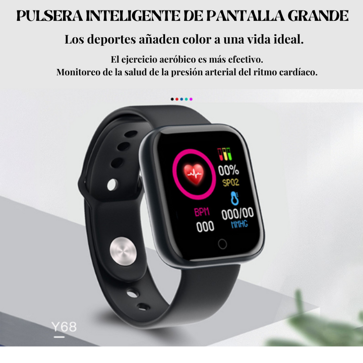 RELOJ INTELIGENTE Y68