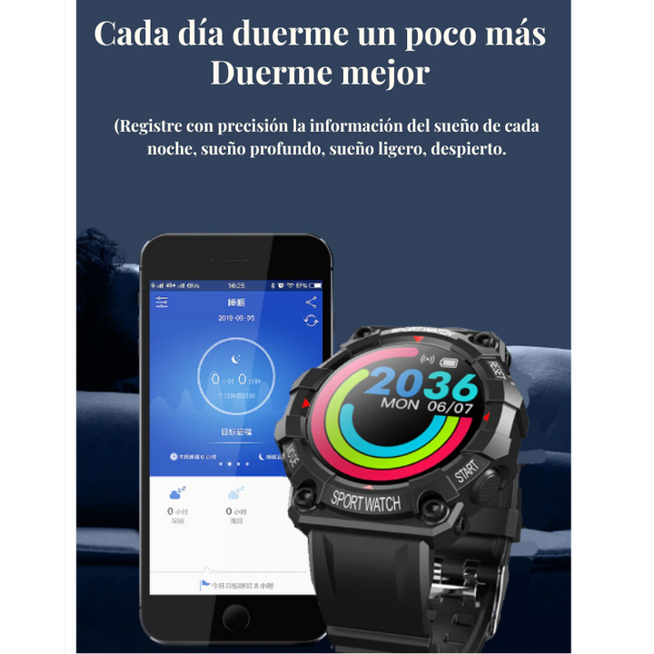 RELOJ INTELIGENTE PRO DEPORTE FD68