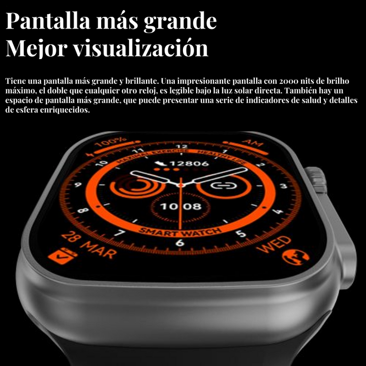 RELOJ INTELIGENTE K800 ULTRA