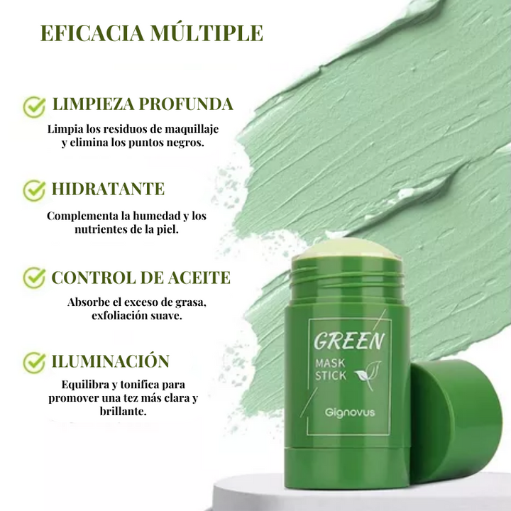 MÁSCARILLA DE TÉ VERDE DE ARCILLA 2X