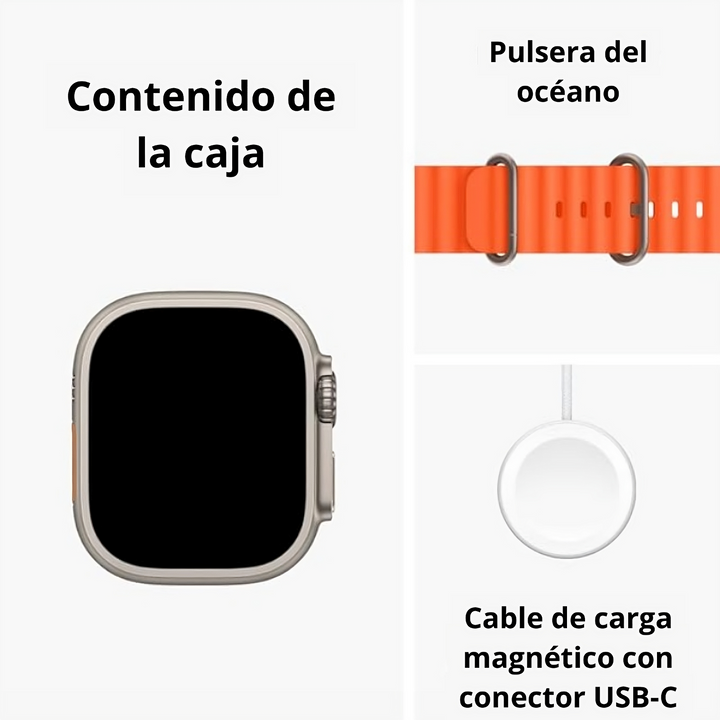 RELOJ INTELIGENTE SMART WATCH T900 ULTRA