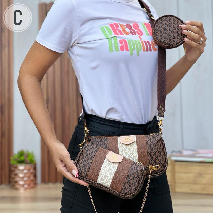 SET BOLSOS MANOS LIBRES MK